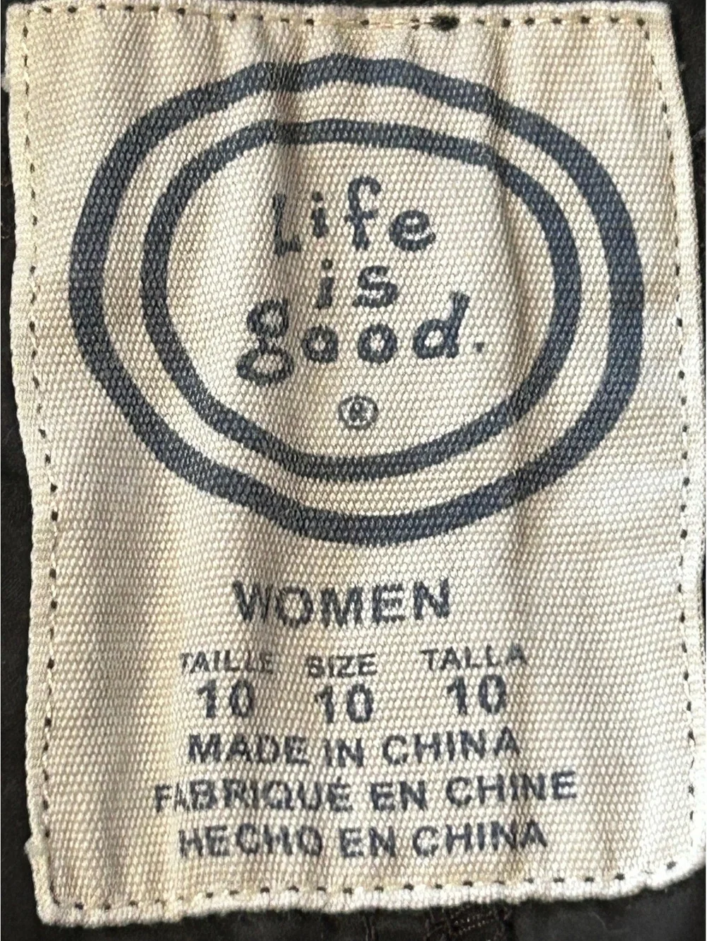Life is Good Cropped Capri Pants